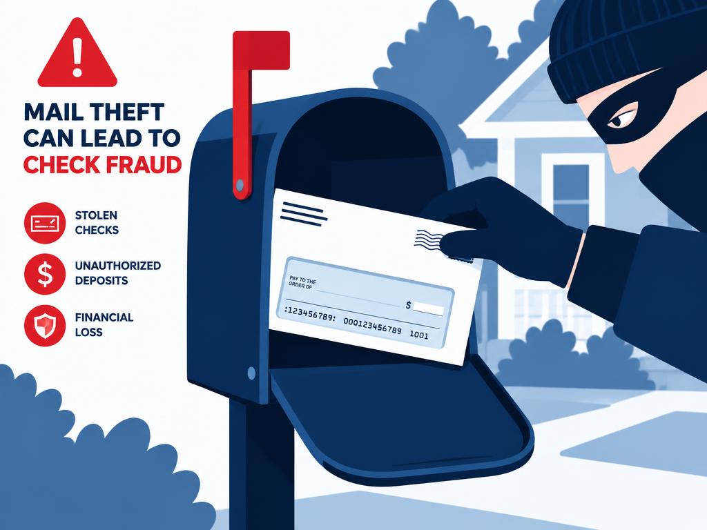 The impact of stolen checks from mail couriers on check fraud